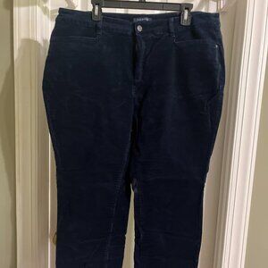 Navy Corduroy Pants